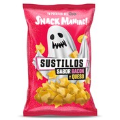 Sustillos sabor bacon y queso Snack Maniac de Dia bolsa 100 g