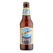 Cerveza artesanal Blue moon botella 33 cl