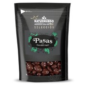 Pasas recubiertas con chocolate negro Naturmundo de Dia bolsa 150 g