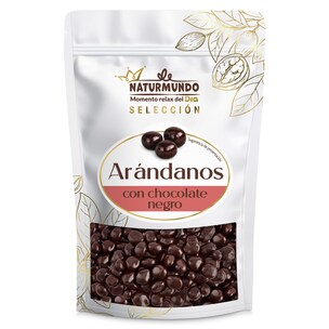 Arándanos recubiertos de chocolate negro Dia Naturmundo 150 g