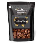 Anacardos recubiertos con chocolate con leche Naturmundo de Dia bolsa 150 g