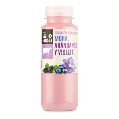 Yogur líquido de mora, arándanos y violeta Los combos botella 265 g-0 Yogur líquido de mora, arándanos y violeta Los combos botella 265 g-0