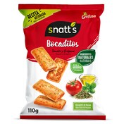 Bocaditos de tomate y orégano Snatt's bolsa 110 g