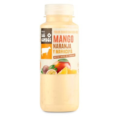 Yogur líquido de mango, naranja y maracuyá Los combos botella 265 g-0 Yogur líquido de mango, naranja y maracuyá Los combos botella 265 g-0