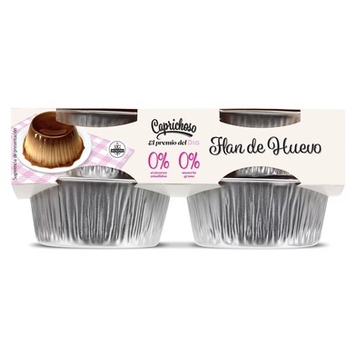 Flan de huevo Doble 0% Caprichoso Dia pack 4 x 100 g-1 Flan de huevo Doble 0% Caprichoso Dia pack 4 x 100 g-1