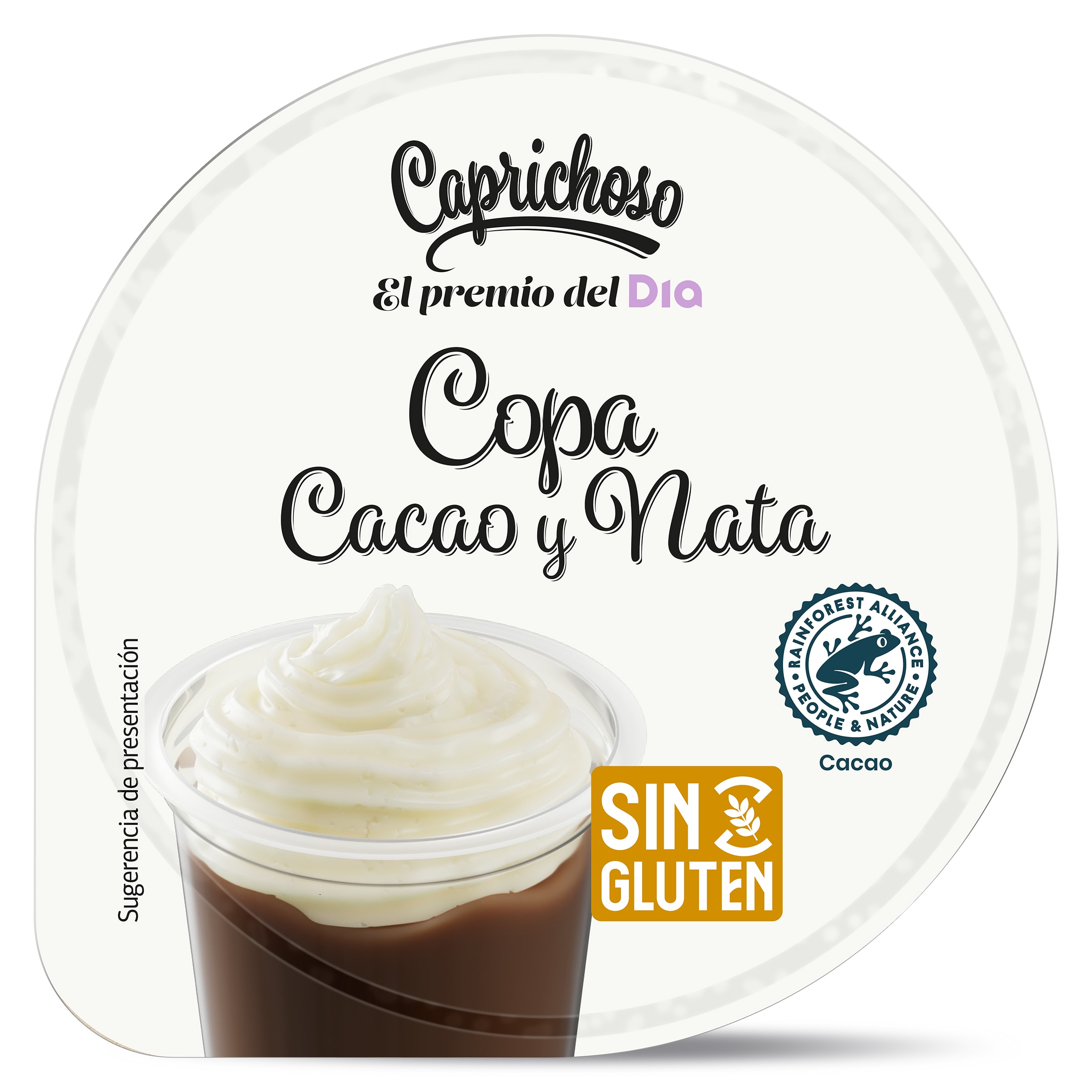 Copa de cacao y nata Dia Caprichoso 200 g