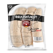 Salchichas bratwurst Selección Mundial de Dia bolsa 270 g
