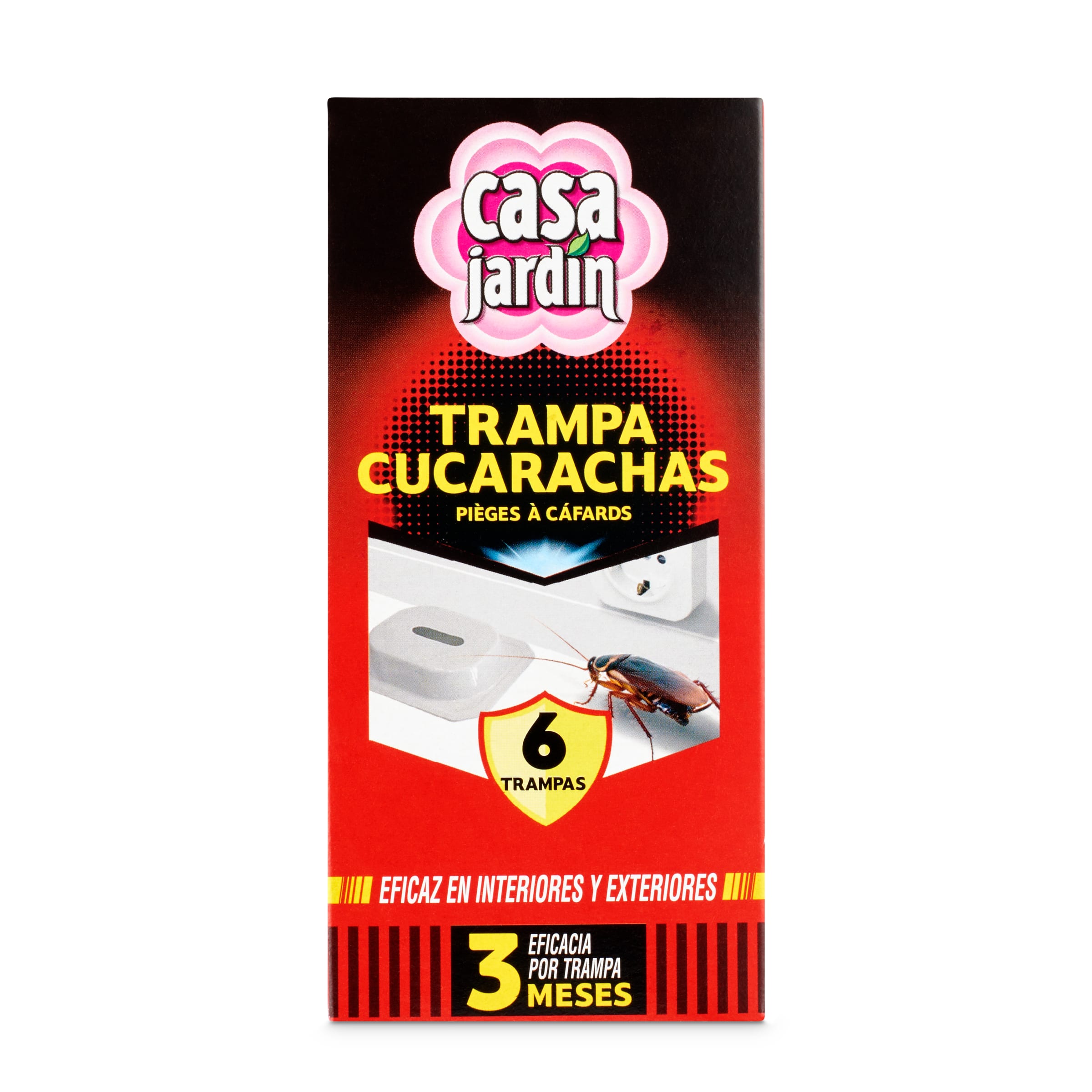 Trampa para cucarachas Casa Jardín 6 unidades