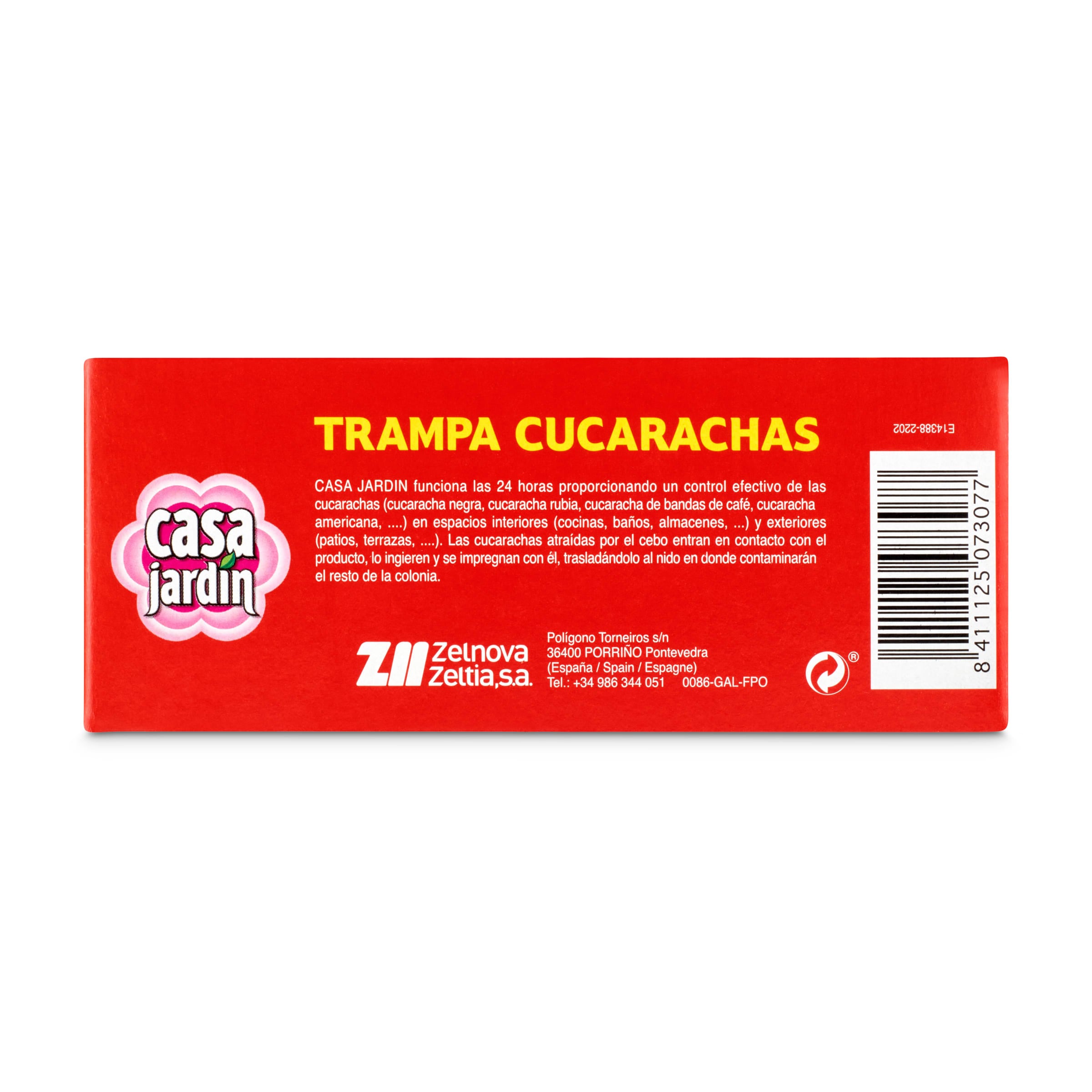 Trampa para cucarachas Casa Jardín 6 unidades