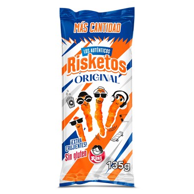 Aperitivo frito con sabor a queso Risi bolsa 135 g-0 Aperitivo frito con sabor a queso Risi bolsa 135 g-0