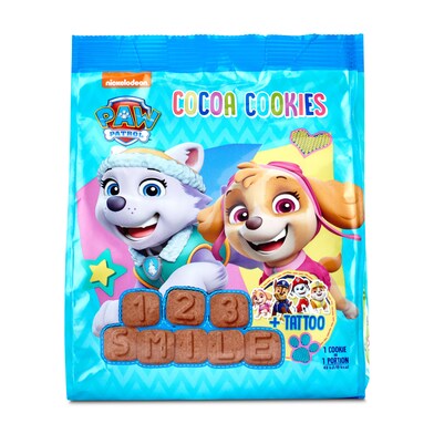 Galletas de cacao Patrulla Canina Nickelodeon bolsa 150 g-1 Galletas de cacao Patrulla Canina Nickelodeon bolsa 150 g-1