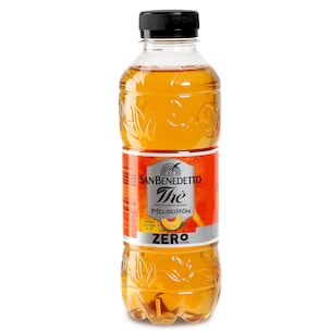 refresco de te con melocoton zero 500 ml