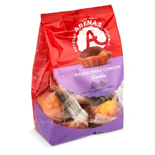 magdalenas concha marmol 165 g