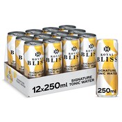 Tónica premium yuzu signature tonic water Royal Bliss pack 12 x 25 cl