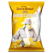 Patatas sabor queso curado Snack Maniac de Dia bolsa 150 g