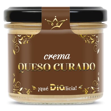 Crema de queso curado con aceite de oliva virgen extra Nuestra Alacena de Dia frasco 110 g-0 Crema de queso curado con aceite de oliva virgen extra Nuestra Alacena de Dia frasco 110 g-0