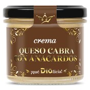 Crema de queso de cabra con anacardos Nuestra Alacena frasco 110 g