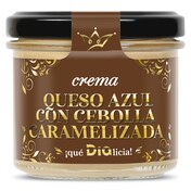 Crema de queso azul con cebolla caramelizada Nuestra Alacena frasco 110 g