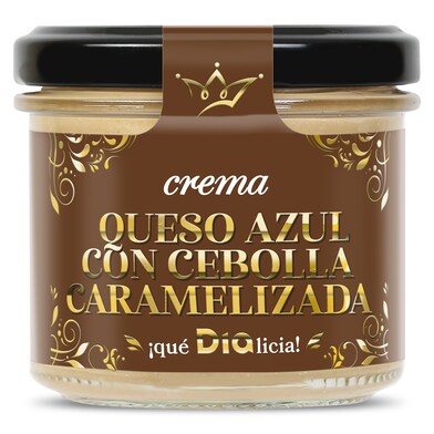 Crema de queso azul con cebolla caramelizada  Nuestra Alacena de Dia frasco 110 g-0