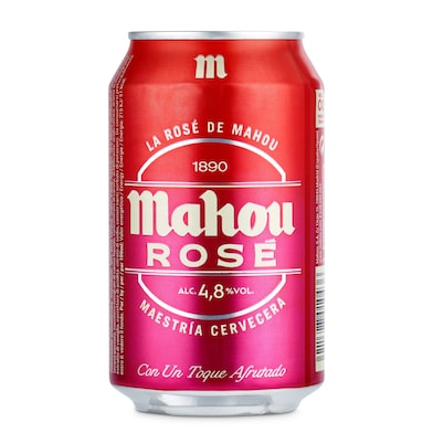 Cerveza rosé Mahou lata 33 cl - Supermercados DIA