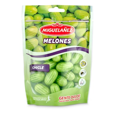 Chicles de melón Migueláñez bolsa 125 g-0