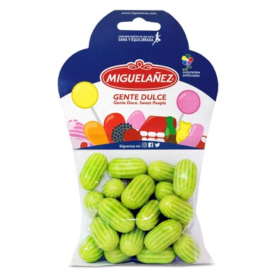 Chicles de melón Migueláñez bolsa 125 g-0 Chicles de melón Migueláñez bolsa 125 g-0