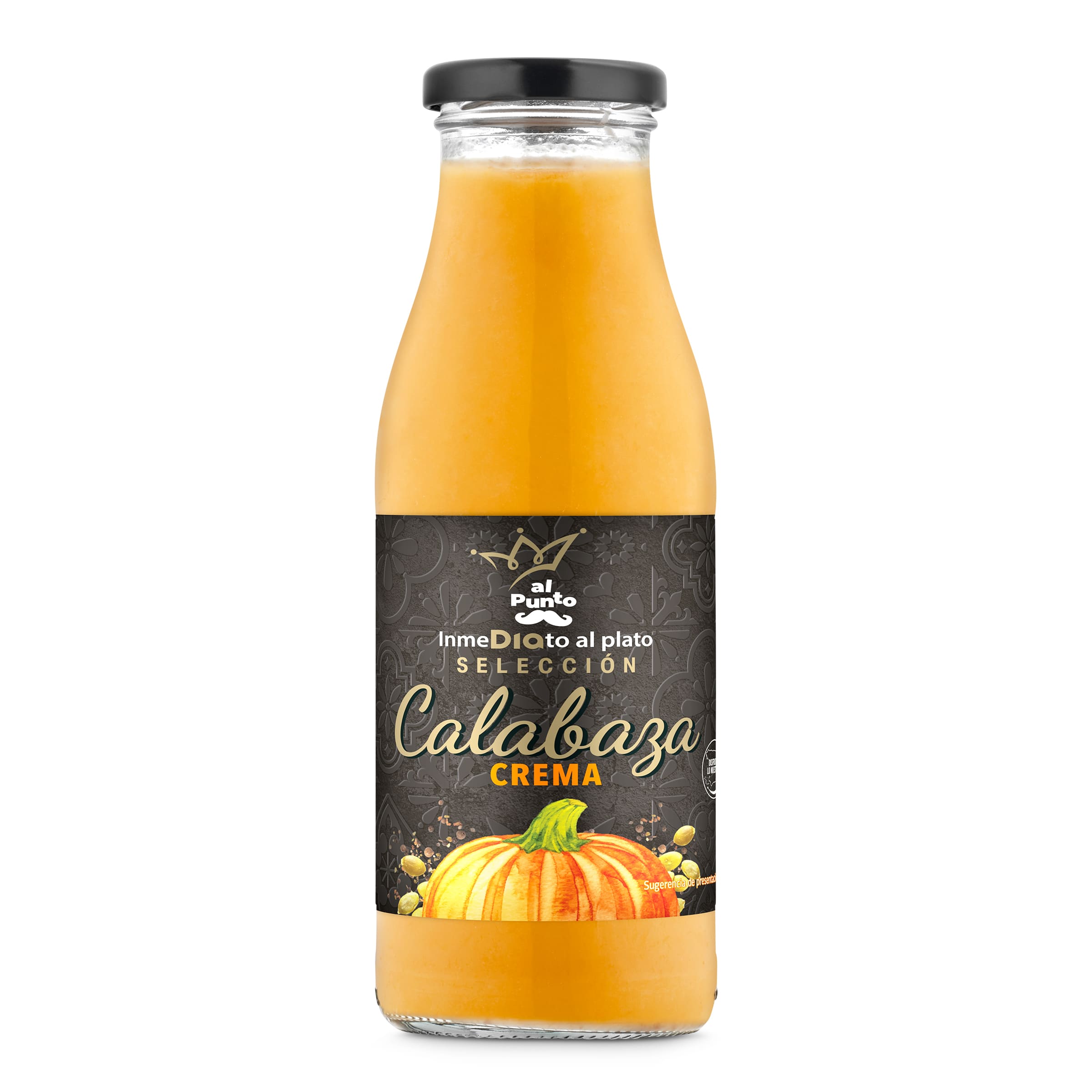 Crema de calabaza Al Punto Dia botella 490 ml