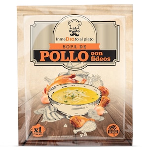 sopa de pollo con fideos 71 g