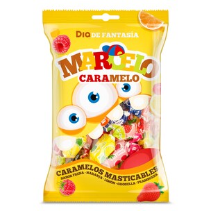 caramelos masticables sabor a frutas 300 g