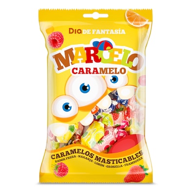 Caramelos masticables sabor a frutas Marcelo Caramelo de Dia bolsa 300 g-0