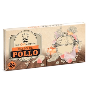 pastillas de caldo de pollo 24 unidades