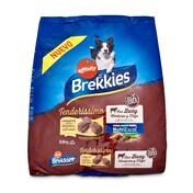 Alimento para perros adultos con buey y verduras Brekkies bolsa 2.5 Kg