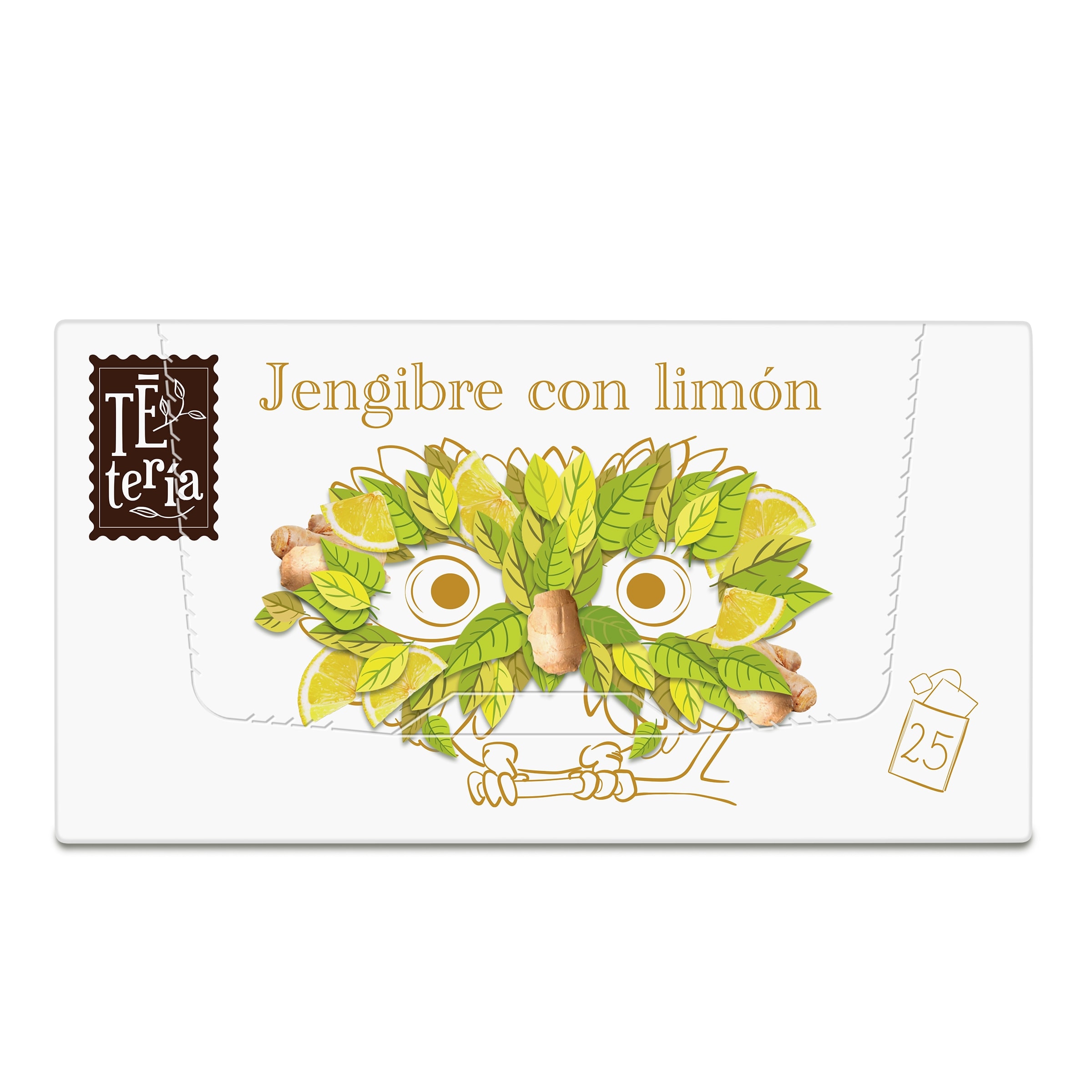 Infusión de jengibre con limón Dia Tetería 25 unidades