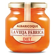 Mermelada de albaricoque diet La vieja fabrica frasco 280 g