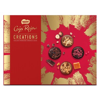 Bombones de chocolate Creations Caja Roja Nestlé caja 186 g-0 Bombones de chocolate Creations Caja Roja Nestlé caja 186 g-0