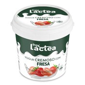 Yogur cremoso con fresa Dia Láctea tarrina 1 Kg