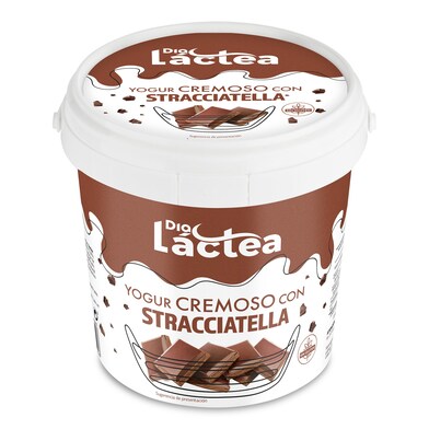 Yogur cremoso con stracciatella Dia Láctea tarrina 1 Kg-0 Yogur cremoso con stracciatella Dia Láctea tarrina 1 Kg-0