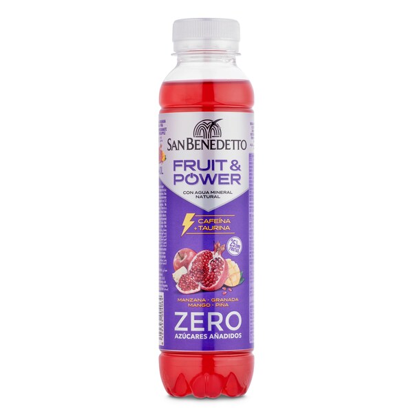 Bebida Energética Fruit & Power San Benedetto Botella 400 Ml.