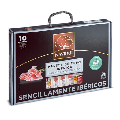 Maletín de paleta de cebo Ibérica 50% Navidul 700 g-0 Maletín de paleta de cebo Ibérica 50% Navidul 700 g-0