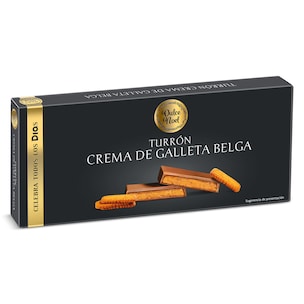 Turrón de crema de galleta belga Dia Dulce Noel 150 g