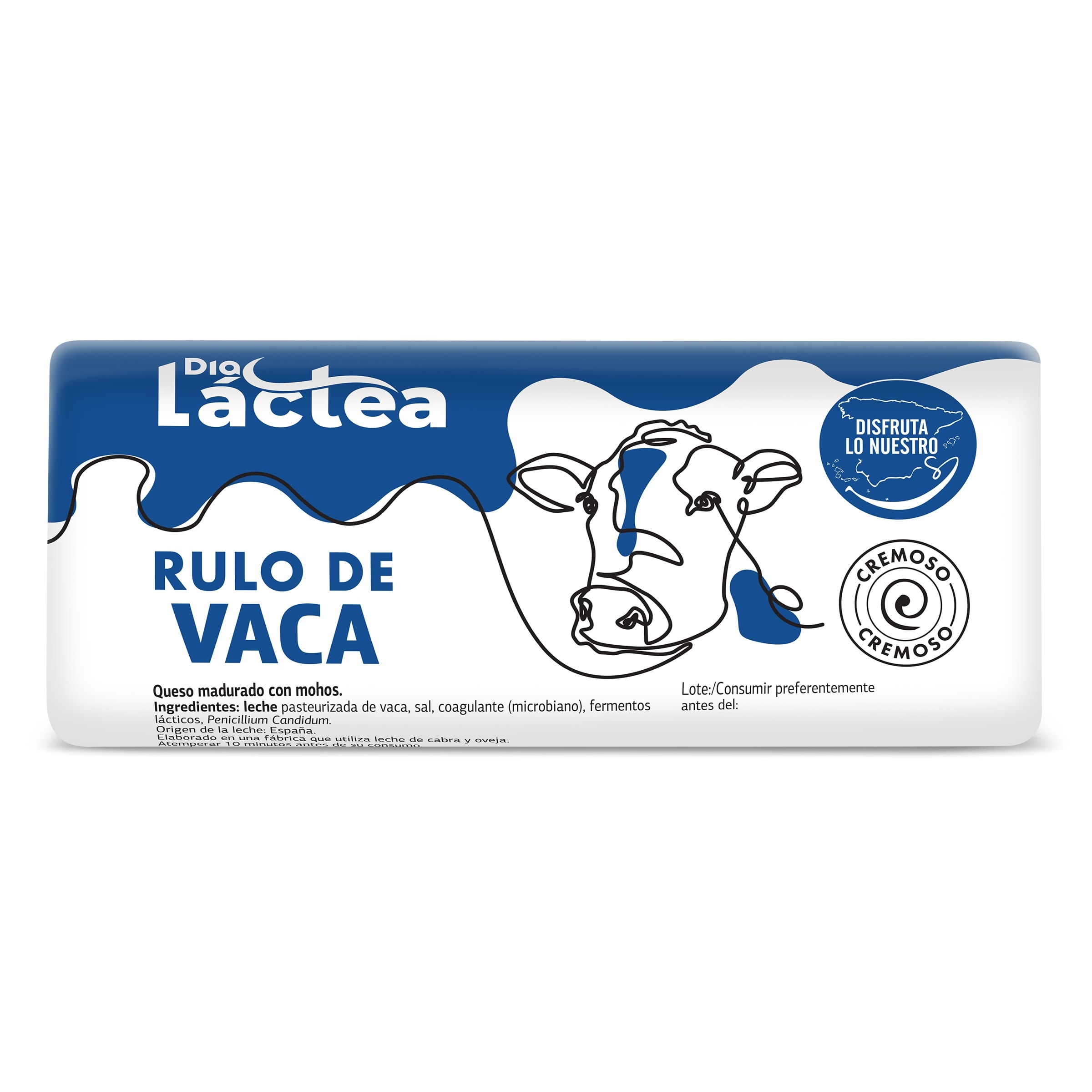 Rulo de queso de vaca Dia Láctea 140 g