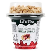 Yogur cremoso con cereza y granola Dia Láctea vaso 230 g
