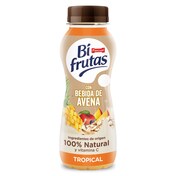 Bebida de zumo de frutas tropical con bebida de avena Pascual Bifrutas botella 240 ml