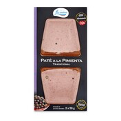 Paté de cerdo a la pimienta 2 unidades La cuina blister 100 g