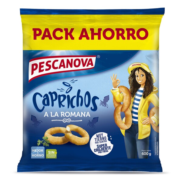 Caprichos De Calamar A La Romana Pescanova Bolsa 600 Gr.