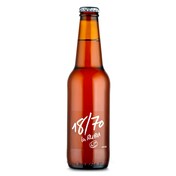 Cerveza especial 18/70 La rubia botella 33 cl