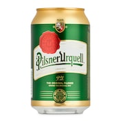 Cerveza rubia Pilsner Urquell lata 33 cl