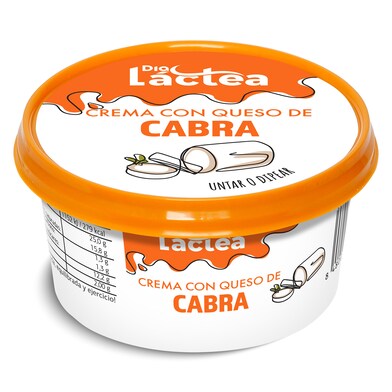 Crema con queso de cabra Dia Láctea tarrina 125 g-0