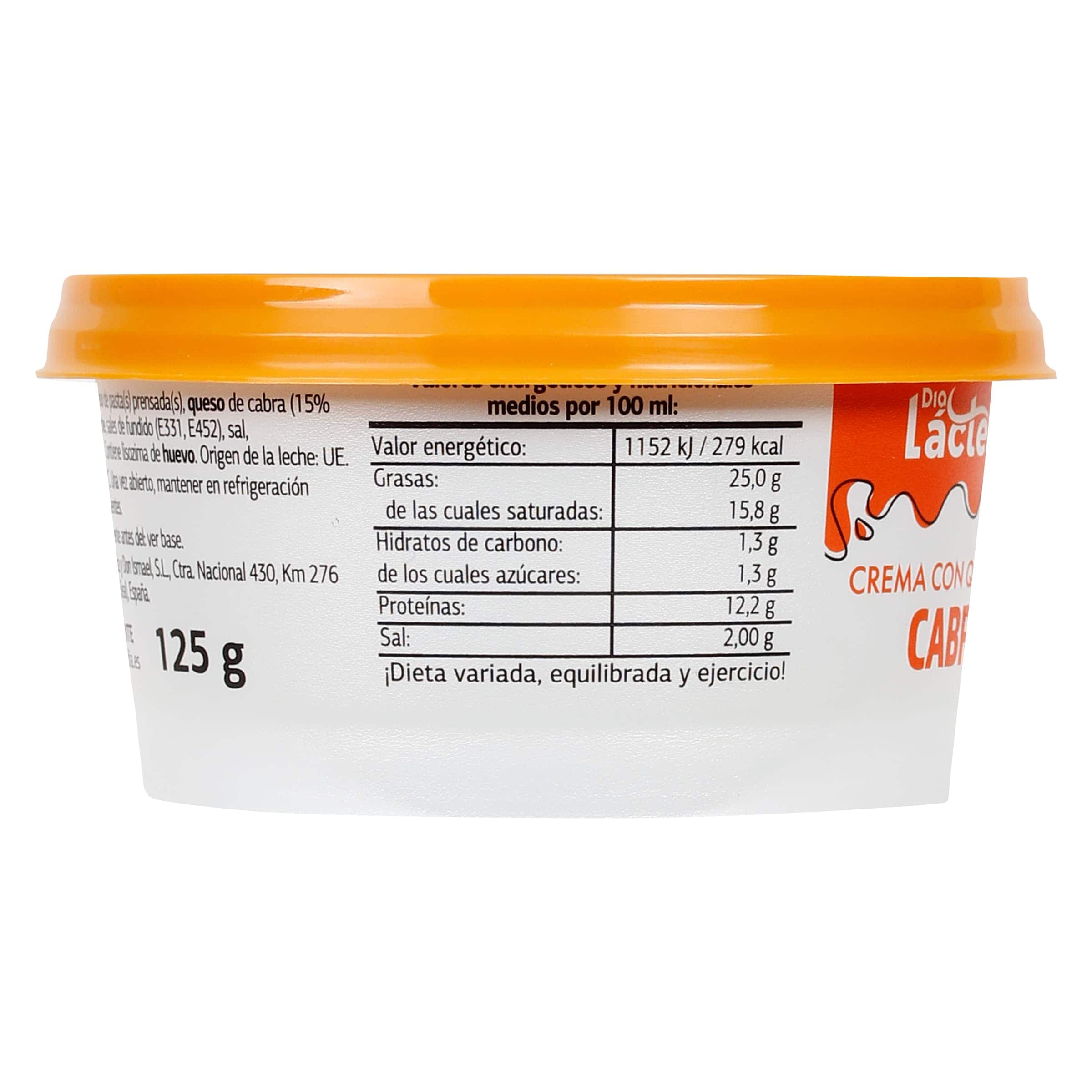 Crema de queso de cabra Dia Láctea 125 g