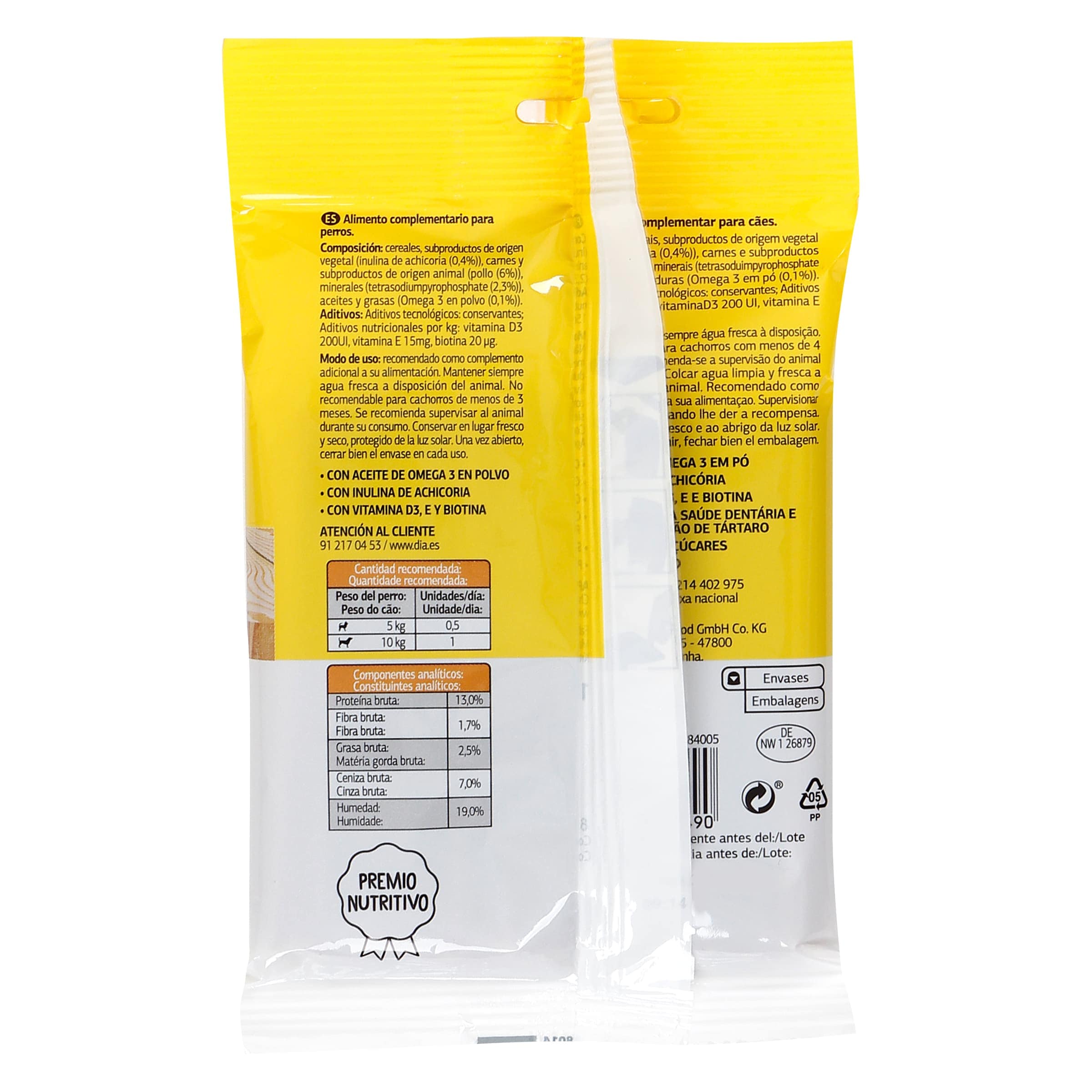 Ministick dental para perros Dia Deliperro 110 g